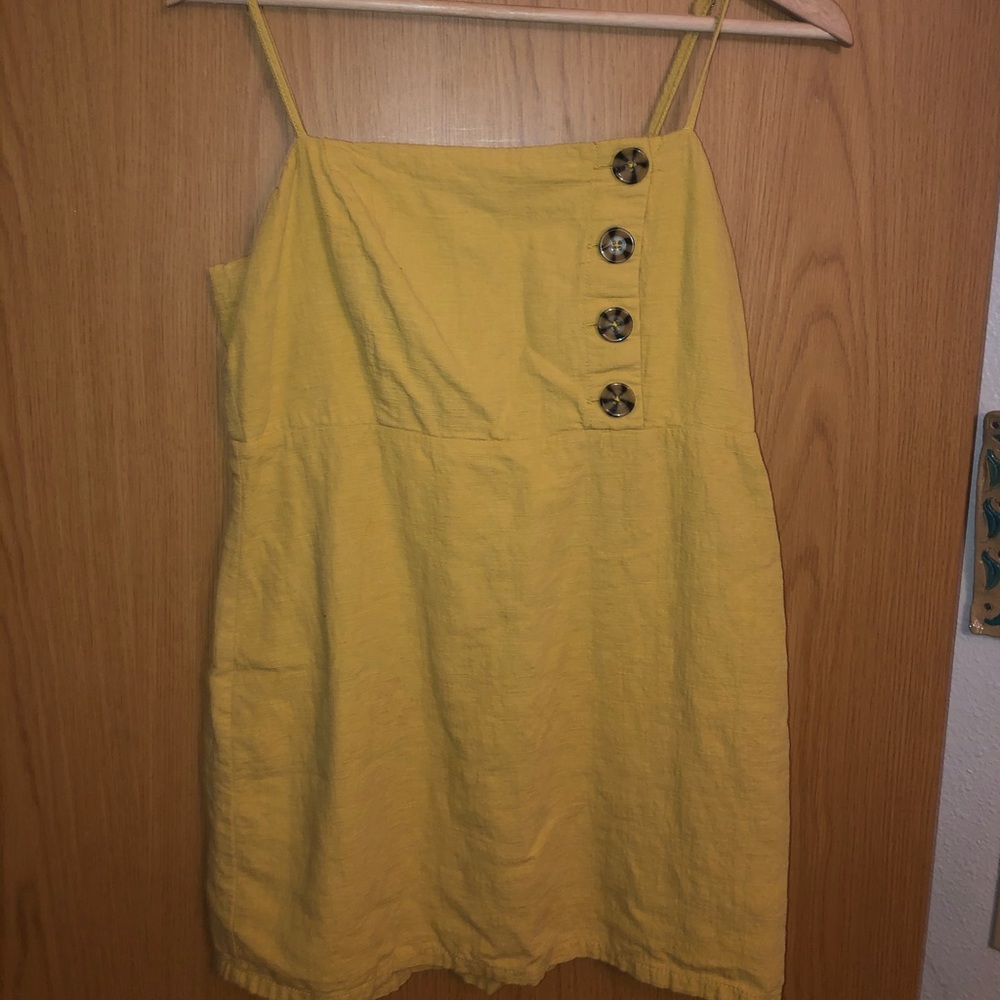 Boutique Yellow Summer Dress